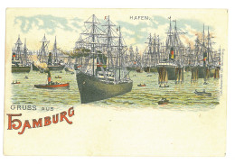 GER 20 - 16924 HAMBURG, Litho, Germany - Old Postcard - Unused - Harburg