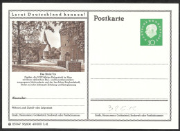 Germania/Germany/Allemagne: Intero, Stationery, Entier, Località Turistica, Tourist Location, Lieu Touristique - Andere & Zonder Classificatie