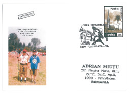 SC 49 - 1265 ROMANIA, Scout - Cover - Used - 2001 - Lettres & Documents