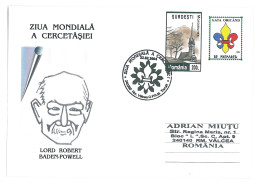 SC 49 - 1293 ROMANIA, Scout - Cover - Used - 2004 - Brieven En Documenten