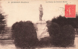 FRANCE - Quiberon (Morbihan) - Vue Sur La Statue Du Générale Hoche - Vue Générale - Carte Postale Ancienne - Quiberon