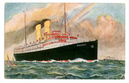 RO 36 - 9589 Ship ORSOVA, Romania - Old Postcard - Unused - 1909 - Romania