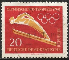 Allemagne RDA 1960 - Mi 748 - YT 464 ( Squaw Valley Olympic Games : Ski Jumping ) - Skisport
