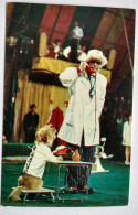 Dogs   Clown   Circus  /  CCCP Postcard - Cirque