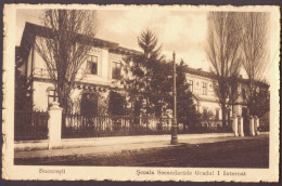 RO 36 - 24970 BUCURESTI, High School, Romania - Old Postcard, CENSOR - Used - 1916 - Roumanie