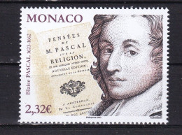 MONACO-2023-BLAISE PASCAL-MNH- - Unused Stamps