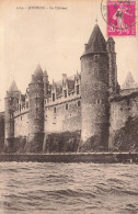 FRANCE - Josselin - Vue Sur Le Château - Vue Panoramique - De L'extérieure - Carte Postale Ancienne - Josselin