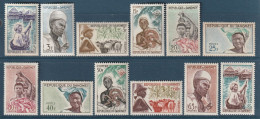 DAHOMEY TYPES LOCAUX YT 179 A 190 NEUF** MNH - Benin – Dahomey (1960-...)