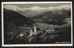 AK Oberau /Wildschönau, Panorama Mit Kirche  - Altri & Non Classificati