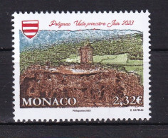 MONACO-2023- PRINCE ALBERT VISIT TO POLOGNAC-MNH- - Ungebraucht