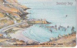 JER-80 TARJETA DE JERSEY DE BOULEY BAY (28JERB)  COASTS - [ 7] Jersey Y Guernsey