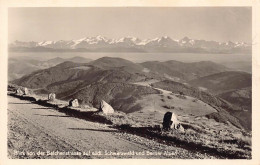 Blick Von Der Belchenstrasse Auf Südl. Schwarzwald Und Berner Alpen - Hochschwarzwald