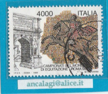 USATI ITALIA 1998 - Ref.0802A "EQUITAZIONE" 1 Val. - - 1991-00: Oblitérés