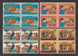 Blocks 4 Of South Vietnam Viet Nam MNH Perf Stamps 1969 : Rural Post Service / Mobile Post - Vietnam