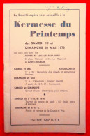 Programme Livret Jumet-Houbois 1973 Kermesse Du Printemps Avec Publicités Commerces Jumet Et Environs - Programma's