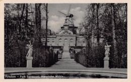 Potsdam, Sanssouci, Blick Zur Historischen Mühle Gl.1963 - Potsdam