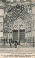 FRANCE - Nantes - Portail Central De La Façade Rappelant Celui De Notre Dame De Paris - Animé - Carte Postale Ancienne - Nantes