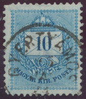 1881. Colour Number Krajcar 10kr Stamp, GYERTYAMOS - ...-1867 Préphilatélie