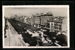 CPA Tunis, Perspective De L`Avenue Jules-Ferry  - Tunisie