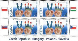 4357 Poland 20th Anniversary Of The Visegrad Group 2011 Joint Issue - Ongebruikt