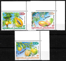 Nouvelle Calédonie 2008 - Yvert Et Tellier Nr. 1041/1043 - Michel Nr. 1458/1460 ** - Unused Stamps