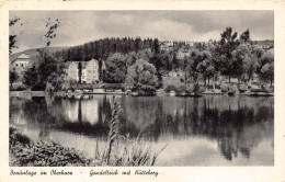 Braunlage Im Oberharz - Gondelteich Mit Hütteberg Gl.1955 - Braunlage