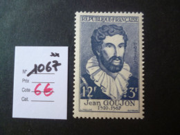 Timbre France Neuf ** 1956 N° 1067 Cote 6,00 € - Nuovi