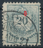 1881. Colour Number Krajcar 20kr Stamp - ...-1867 Prefilatelia