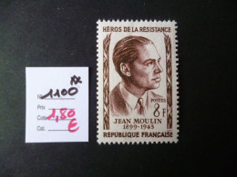 Timbre France Neuf ** 1957 N° 1100 Cote 1,80 € - Nuovi