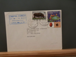 107/070 LETTRE  CONGO  BRAZZA  1991  WWF - Cartas & Documentos