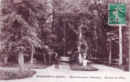 51 - Marne -  SERMAIZE Les BAINS - Etablissement Thermal - Entrée Du Parc - Sermaize-les-Bains