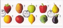 GRANDE-BRETAGNE 2003 TIMBRE N°2415/24 OBLITERE FRUITS ET LEGUMES - Used Stamps