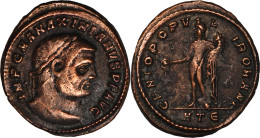 ROME - Follis - MAXIMIEN HERCULE - 296 AD - Genio Popvli Romani - Héraclée (HTE) - QUALITE - RIC.17b - 19-062 - The Tetrarchy (284 AD To 307 AD)
