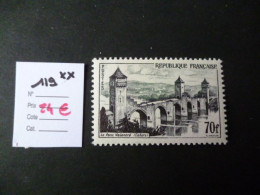 Timbre France Neuf ** 1957 N° 1119 Cote 24,00 € - Nuovi