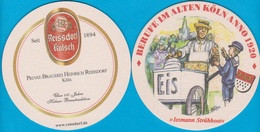 Privat-Brauerei Heinrich Reissdorf ( Bd 2453 ) Berufe Im Alten Köln - Beer Mats