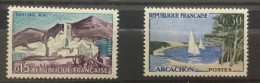 Num.1311-(0,15Fr) Saint Paul Et 1312-(0,30Fr) Arcachon - Unused Stamps