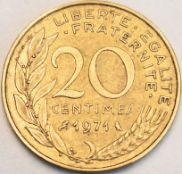 France - 20 Centimes 1971, KM# 930 (#4257) - 20 Centimes