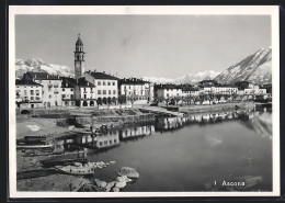 AK Ascona, Ortsansicht Aus Der Vogelschau  - Ascona