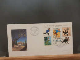 107/077 ENVELOPPE   FRANCE  2000 BD + TINTIN - Bandes Dessinées