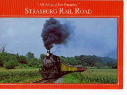 Canada Strasburg Rail Road Route 741 Locomotive A Vapeur, Train - Non Classificati