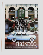 PUBLICITE 1961...FIAT 2300  ......AU CHAMP DE COURSE....HAVAS - Reclame