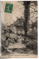 Carte Postale Ancienne Mer - Fontaine De La Rue Basse D'Aulnay - Mer