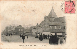 FRANCE - Saint Nicolas D'Aliermont - La Place - Animé - Carte Postale Ancienne - Otros & Sin Clasificación