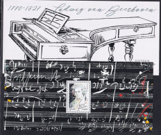 France Bloc Souvenir N°170 - Beethoven - Neuf ** Sans Charnière - TB - Bloques Souvenir