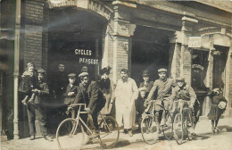 CARTE PHOTO - Magasin Cycles Peugeot, Vue à Localiser. - To Identify