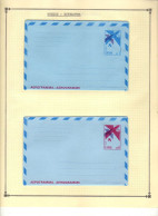 Grece -   2  Aerogrammes- Neufs - - Postal Stationery