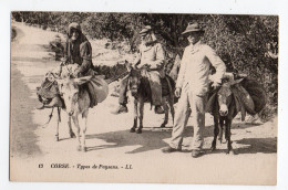 CORSE * TYPES DE PAYSANS * ANES * BAUDETS * Carte N°13 * LL - Corse