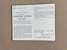 LIPPENS Leontine °EEKLO 1888 +EEKLO 1961 - POLLET - DRIESSENS - COOPMAN - Décès