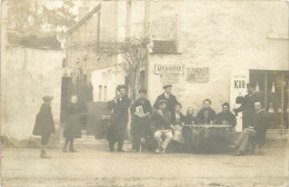 CARTE PHOTO - Les Alberts, Café Spectacle, Vue à Localiser. - Da Identificare