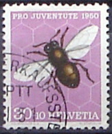 Schweiz Suisse Pro Juventute 1950: Apis Mellifera Zu WI136 Mi 553 Yv 505 ⊙ BERN PTT ?.I.51 VERKAUFSSTELLE (Zu CHF 24.00) - Used Stamps